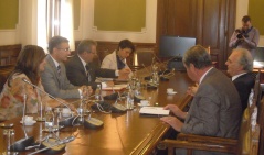 28 October 2013 The meeting between the Parliamentary Friendship Group with Albania and the Albanian Ambassador to Serbia